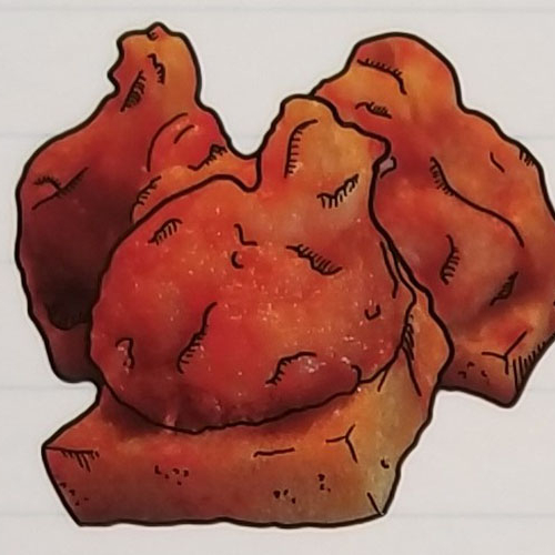 28. 虾多士Deep Fried Shrimp Cake on Toast