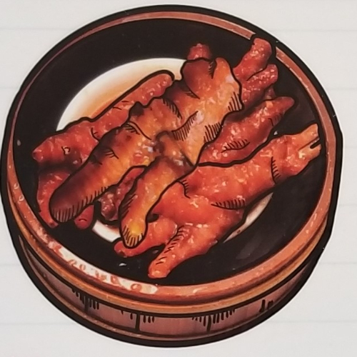 60. 凤爪 Fried Chicken Feet Marinated 