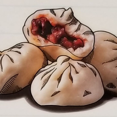 9. 叉烧包BBQ Pork Bun