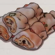 19. 炸两肠粉 Fried Donut Rice Noodle Roll (Steamed)